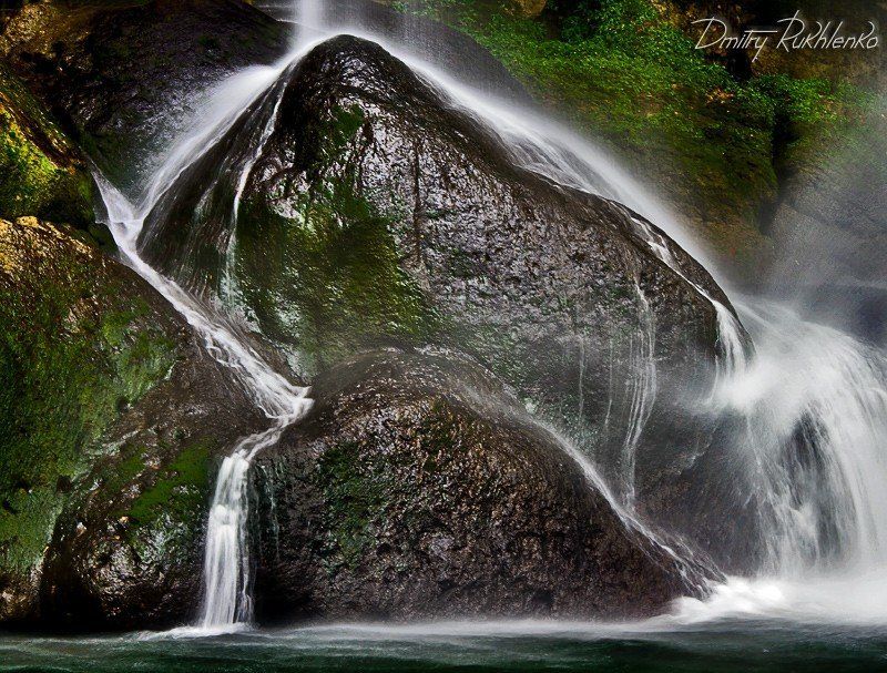 водопад, мексика Небольшой водопад. Мексика фото превью