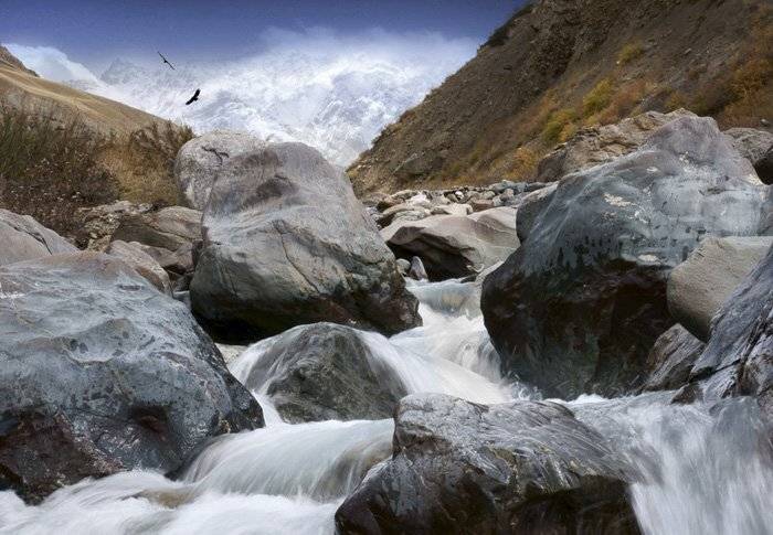 вода, камень, тянь-шань, киргизия, tinagrach