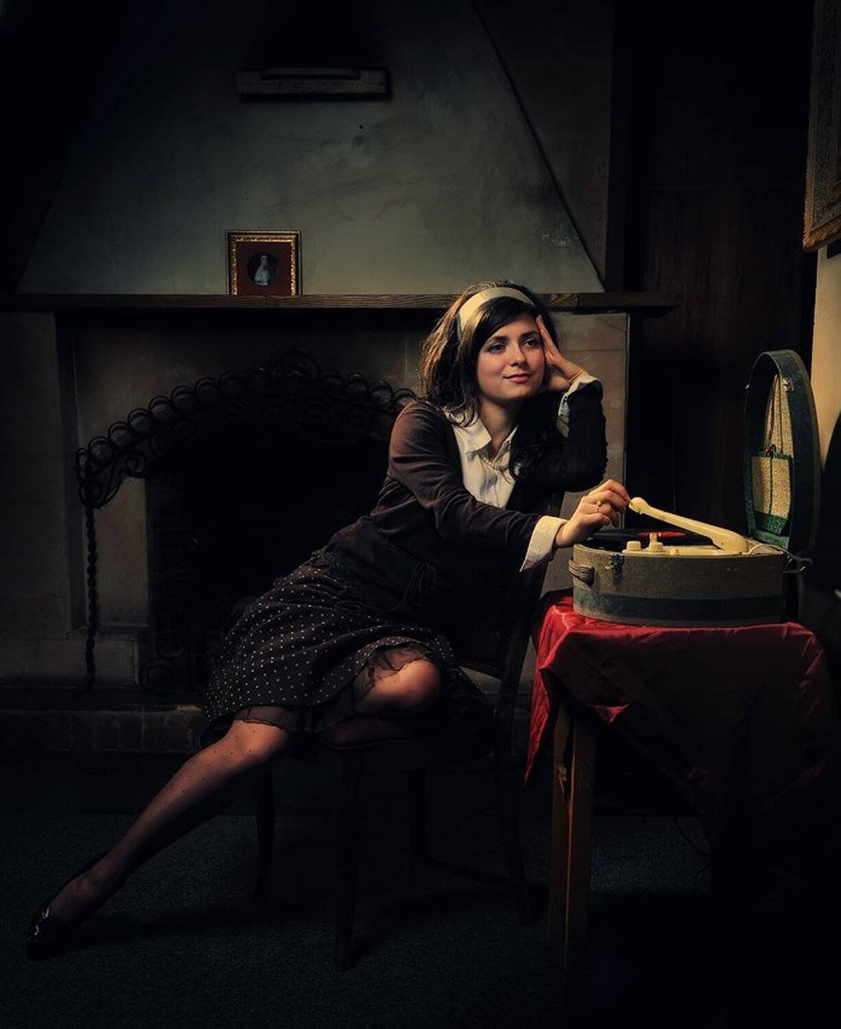 50-е, пластинки, музыка, Ольга Гранкова