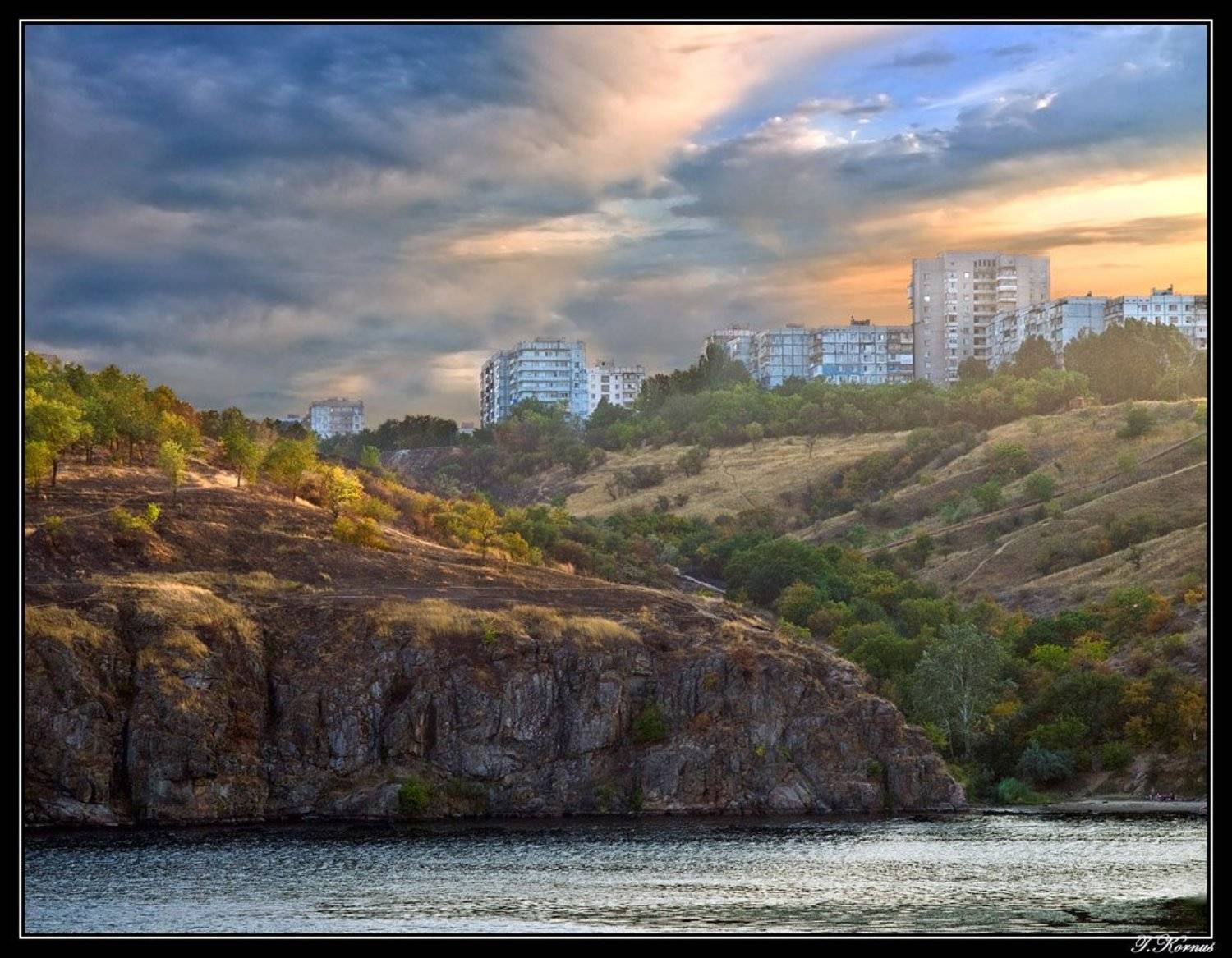 запорожье,хортица,днепр,река,вечер, Татьяна Корнус