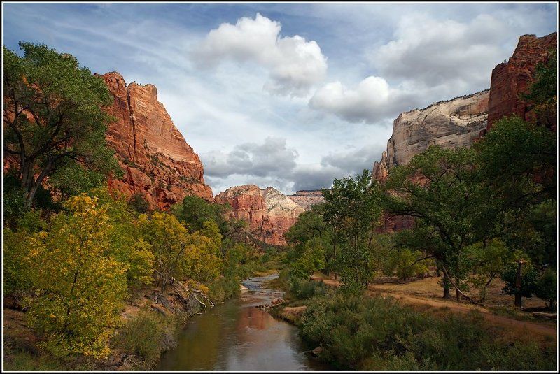 Осенний пейзаж фото превью