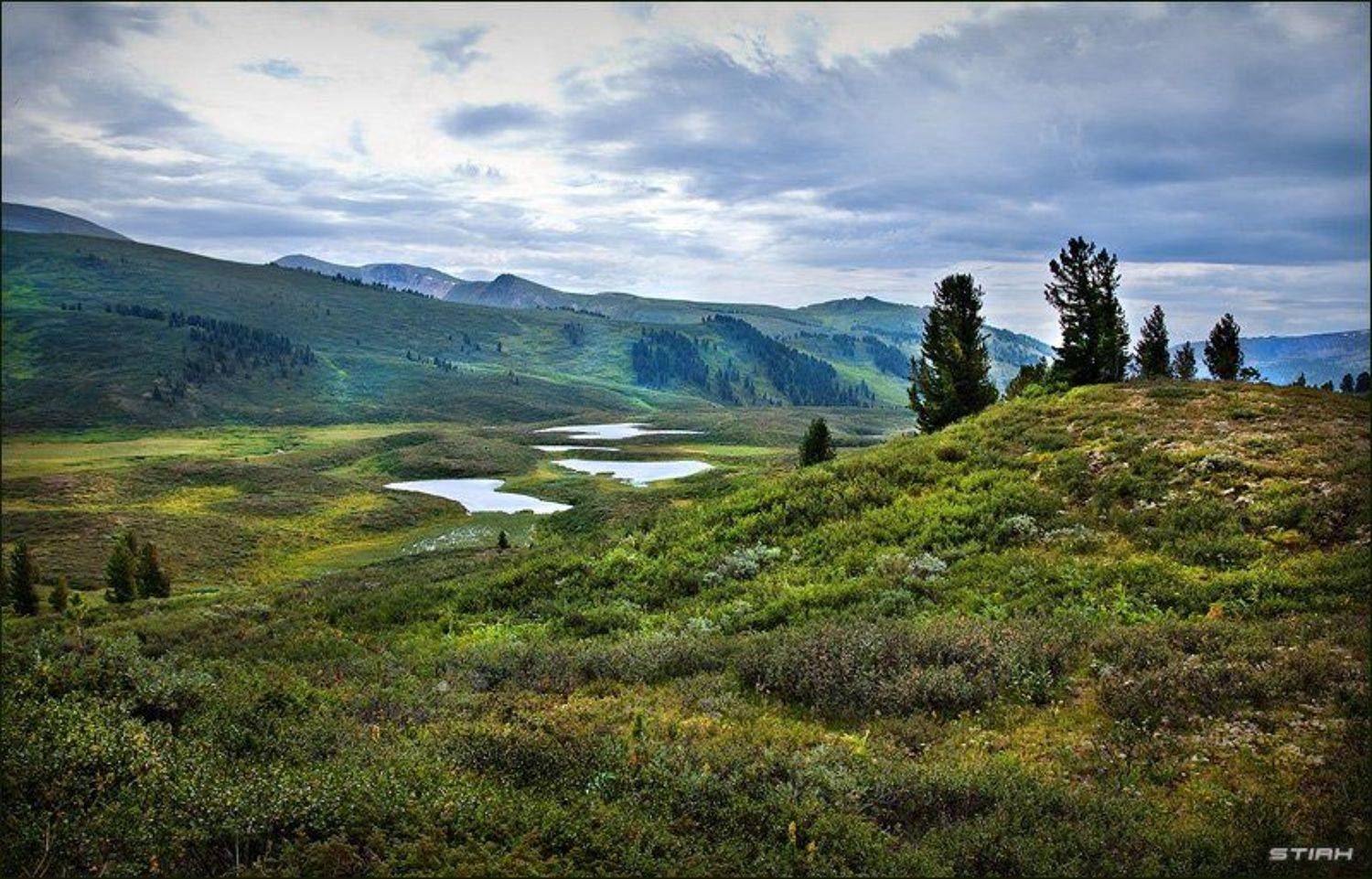 пейзаж, природа, алтай, горы, путешествие, алтайский край, озера, Михаил Евстратов