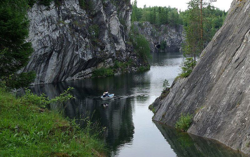 каньон,озеро Мраморный каньон 2 фото превью