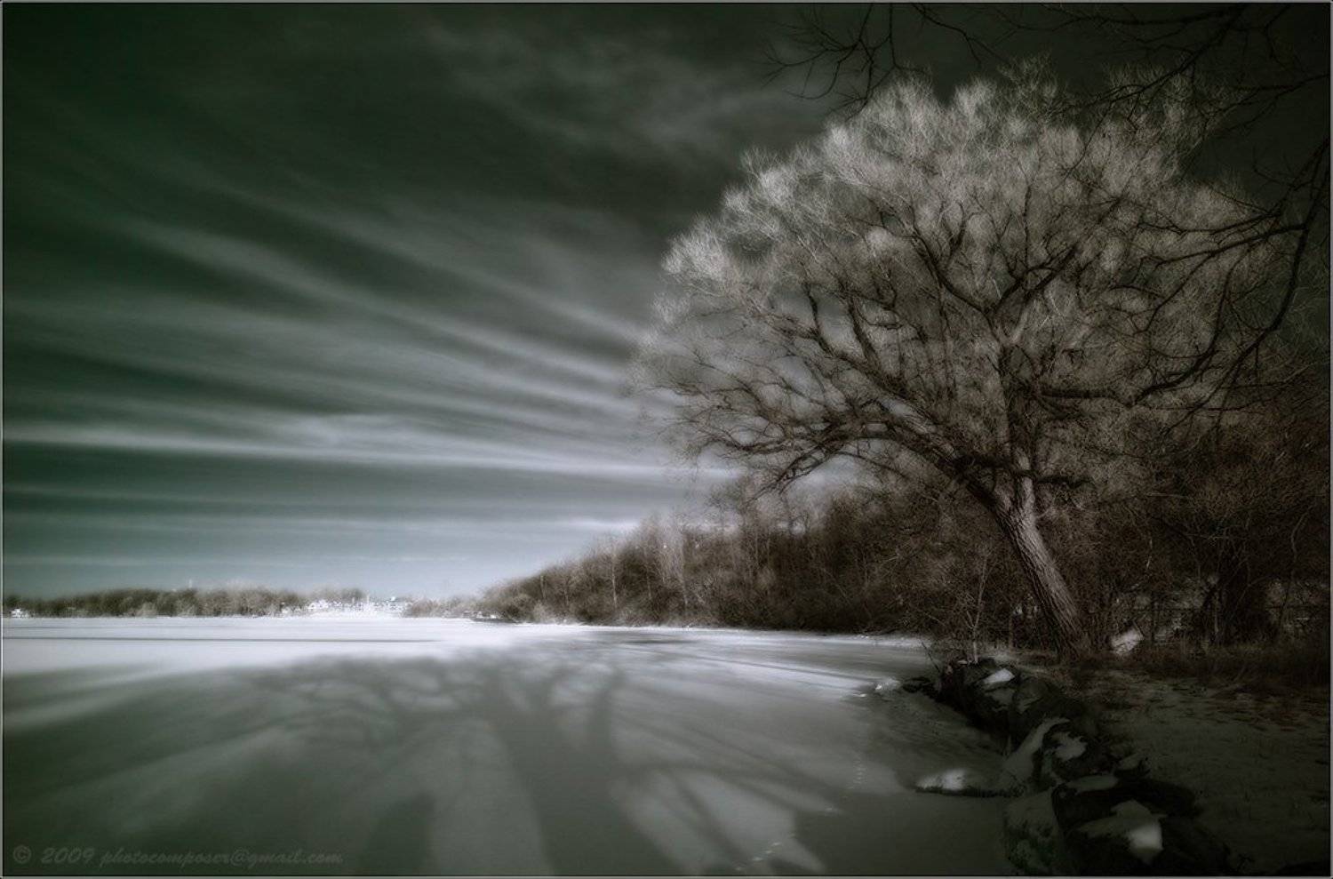 пейзаж, pilgrim, ик, инфркрасный, infrared, Pilgrim