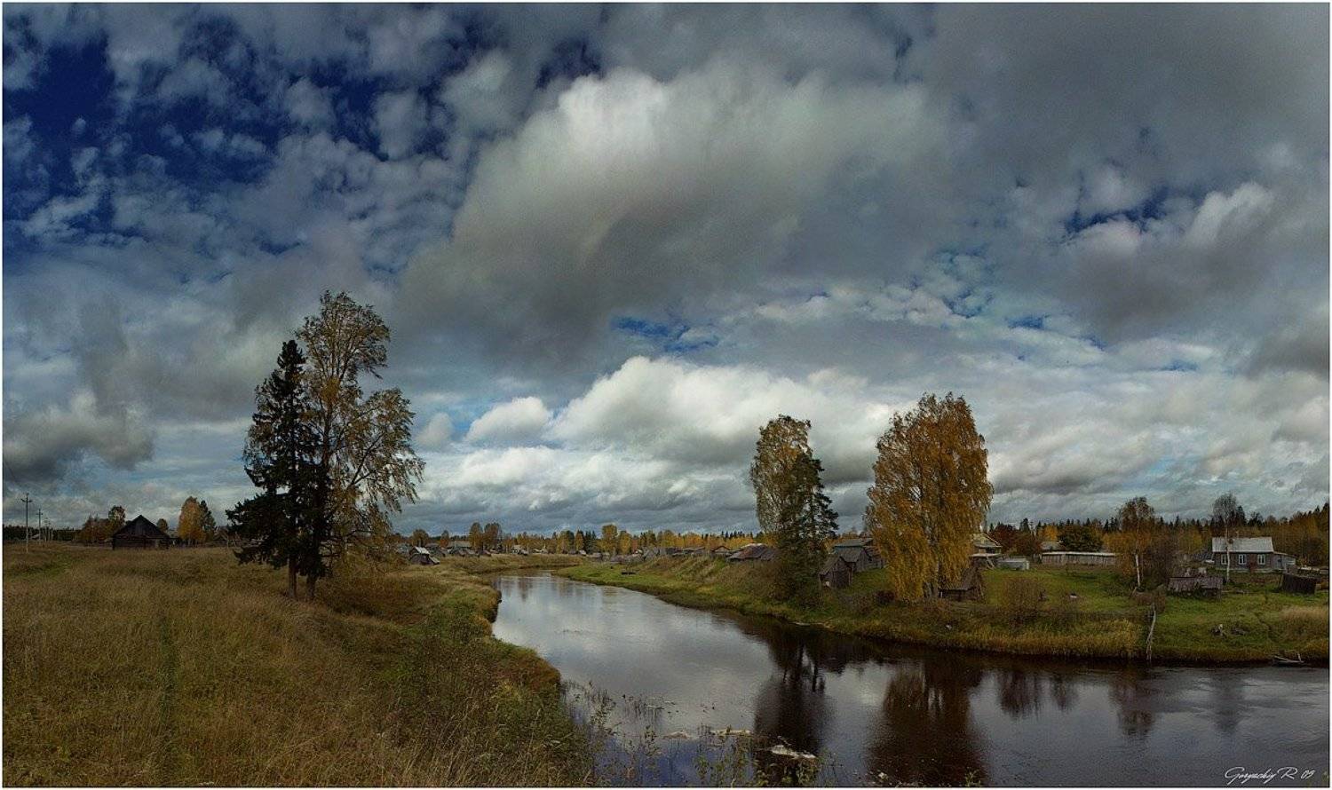 осень,север,небо, Roman Goryachiy