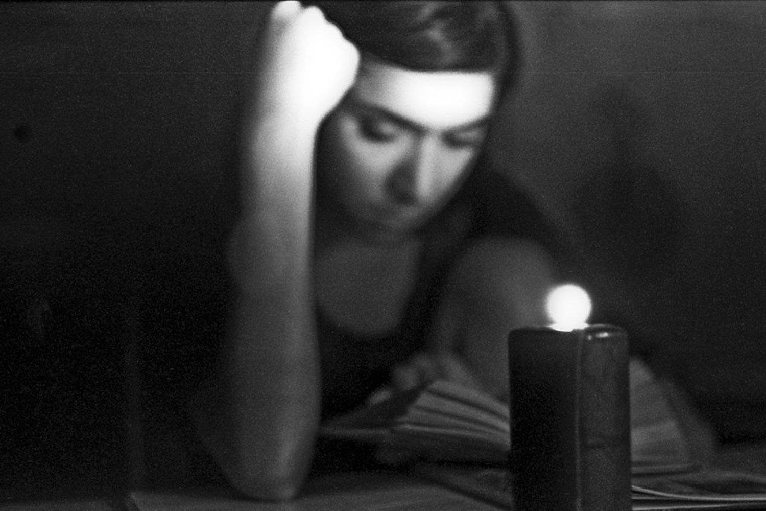 свеча, чтение, свет, Rada*