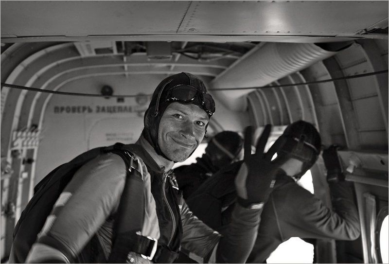 парашют, самолёт До встречи! фото превью