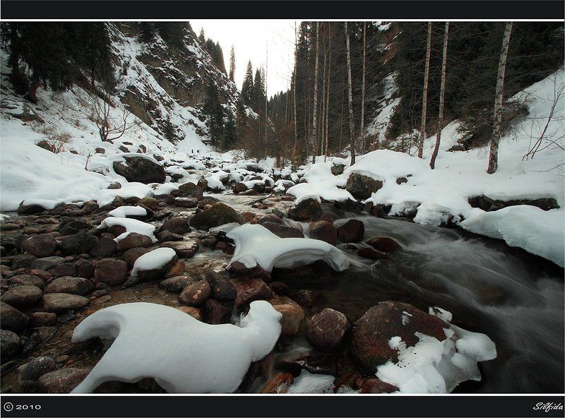 Быстрая река фото превью