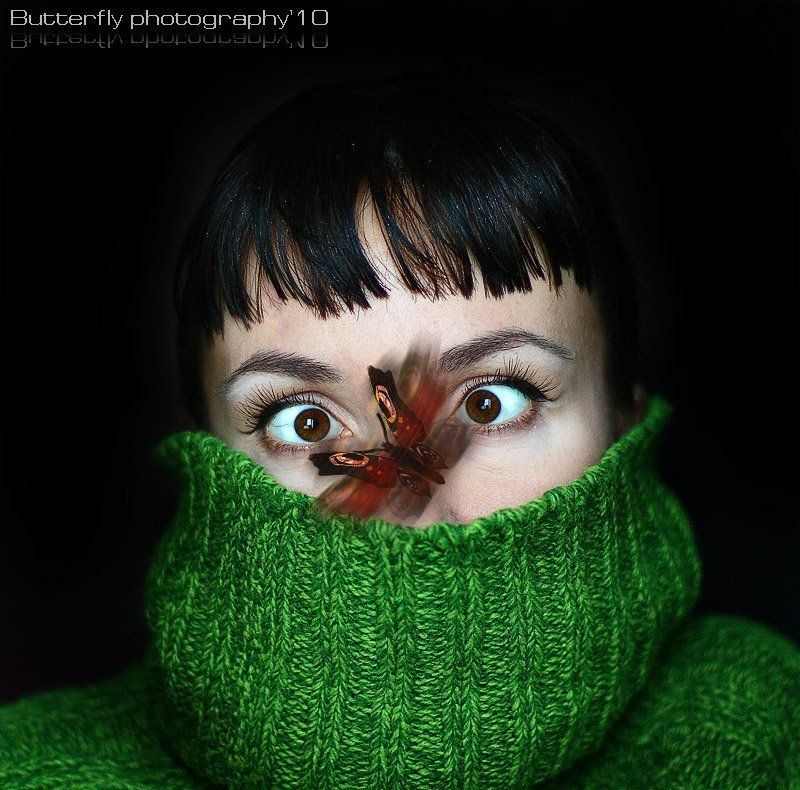 автопортрет а бабочко крылышками бяк-бяк-бяк! фото превью