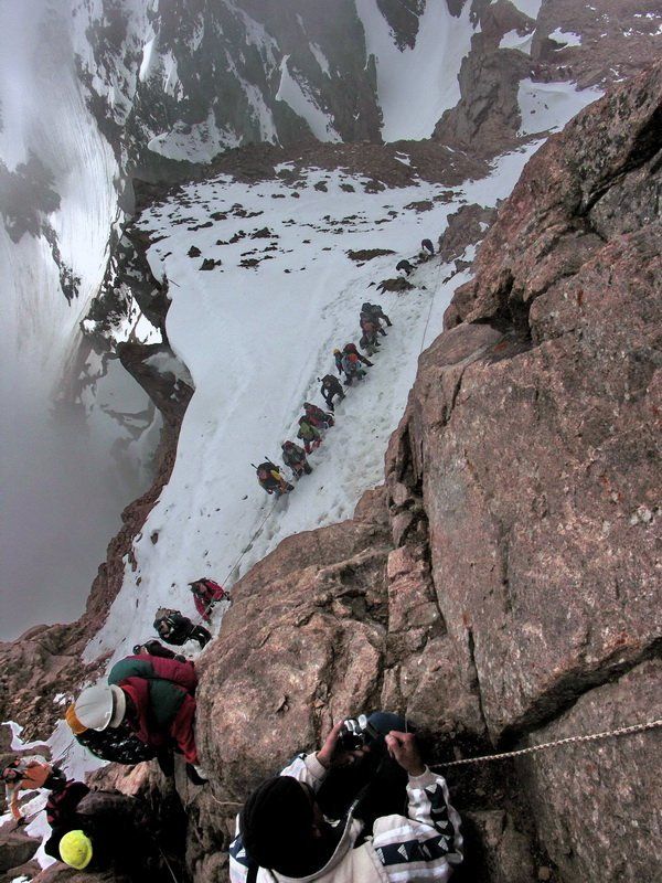 горы, альпинизм, альпиниада, восхождение, заилийский алатау В очередь за собственным рекордом :) фото превью