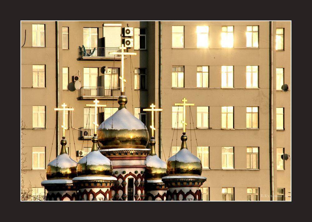 город,купола,золото,храм,церковь,кулешов,окна, москва, Кулешов Евгений