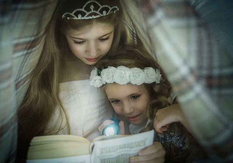 дети, портрет сестры фото превью