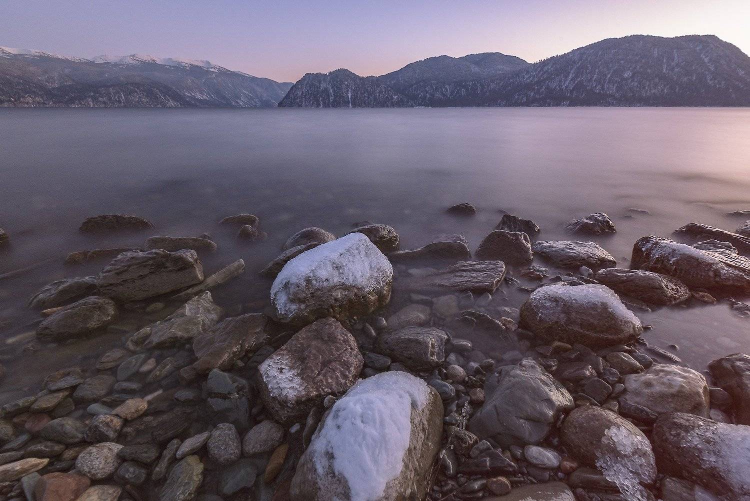 пейзаж, закат, озеро. горы, природа, Дмитрий Старостенков