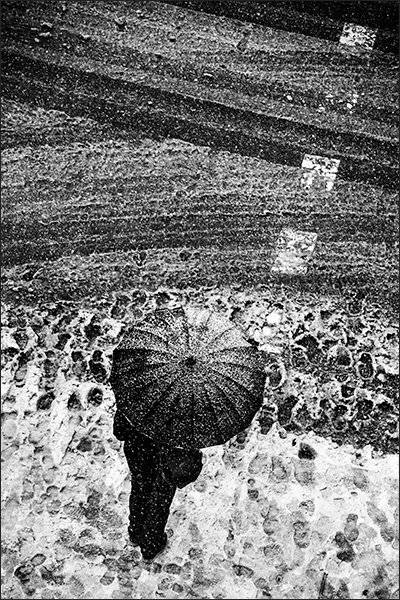 снег, зонт, зима2016, Denis Buchel (Денис Бучель)