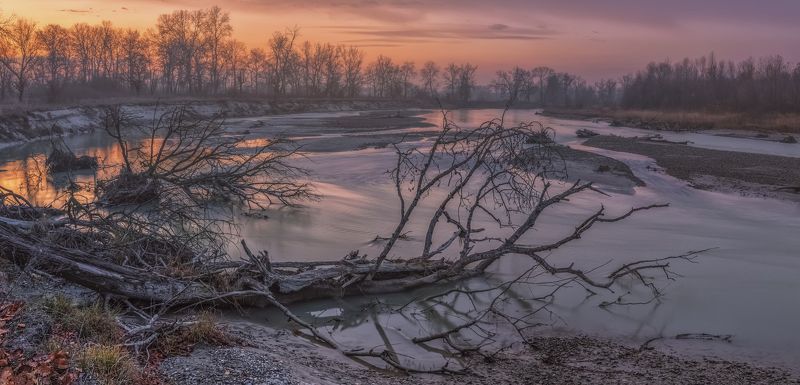 Утро на реке Черек фото превью