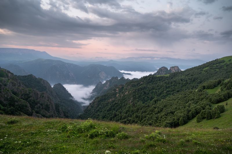 Кавказ. Дорога на Джилы Су фото превью