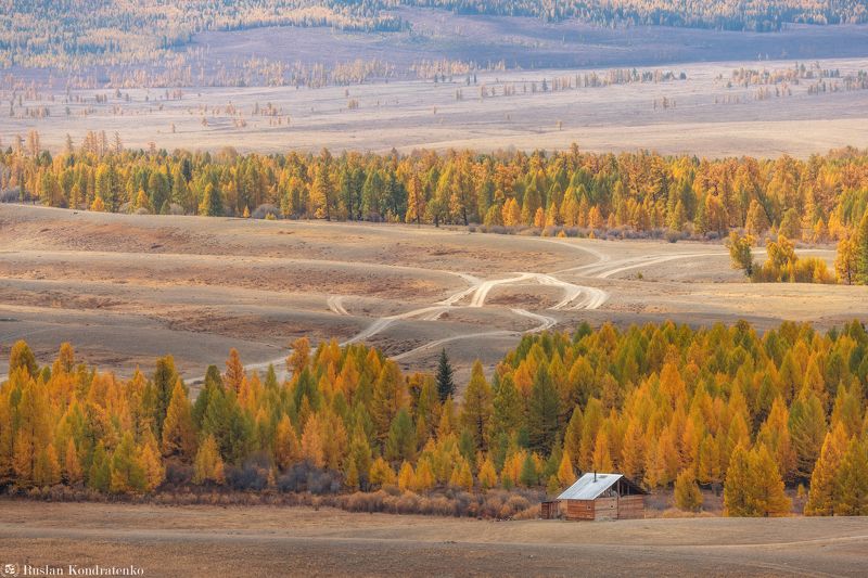 Окраины Курайской степи фото превью