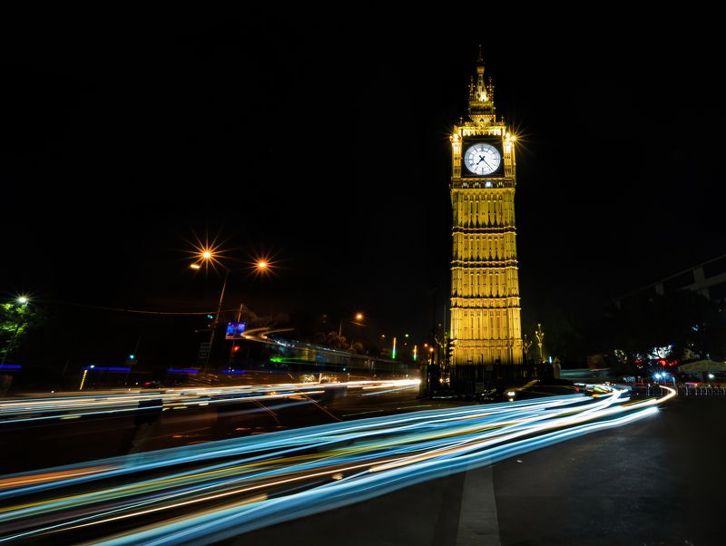 Nightscape of kolkata фото превью