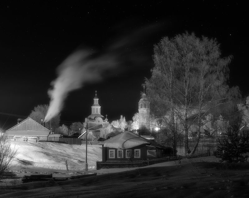 Морозная ночь фото превью