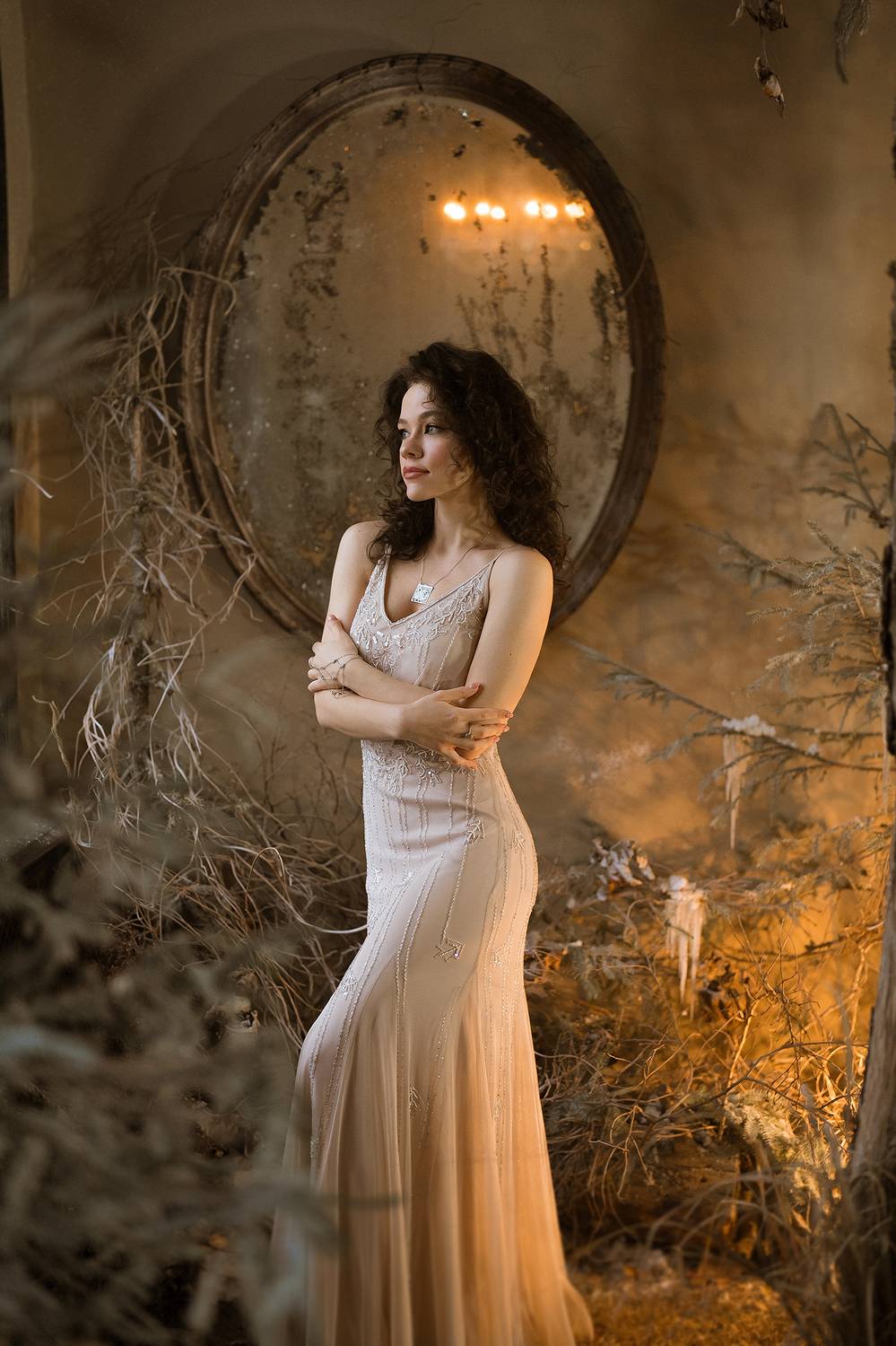 девушка,женский портрет, фигура, женское тело, соблазн,лес, лесная, мистика, Светлана