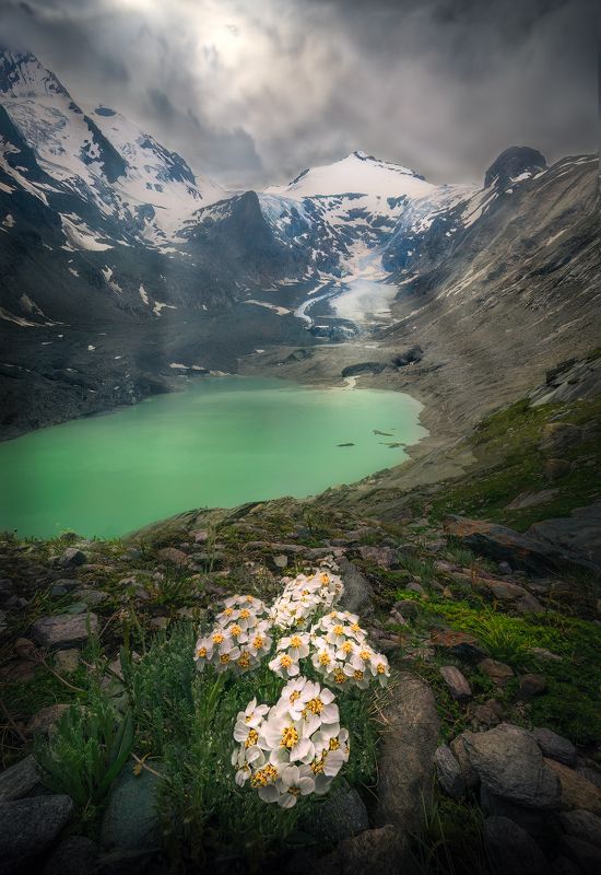 Austria, Großglockner, landscape Breaking Through  фото превью