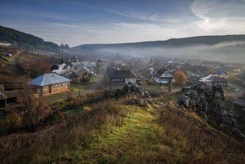 Осеннее утро.