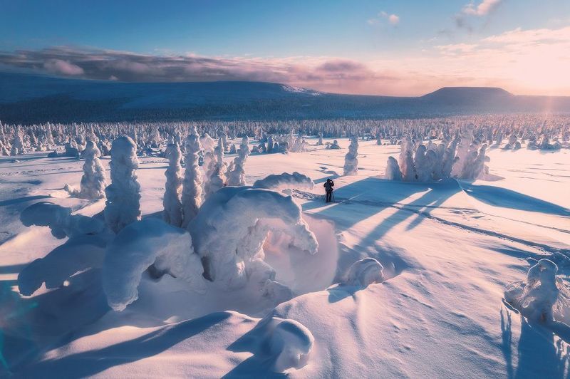 Северный Урал, ГУХ, Главный уральских хребет, зимний поход Северный Урал фото превью