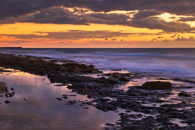Mediterranean Sea, Sunset фото превью