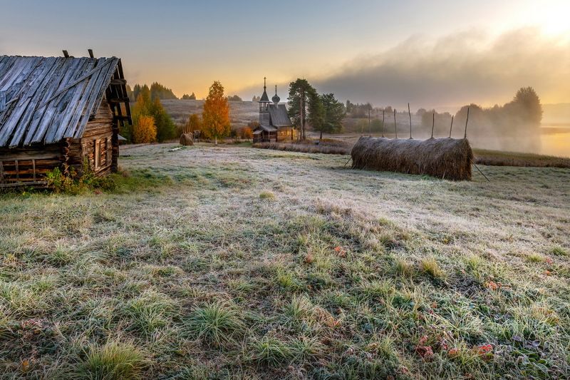 Лёгкий утренний мороз фото превью
