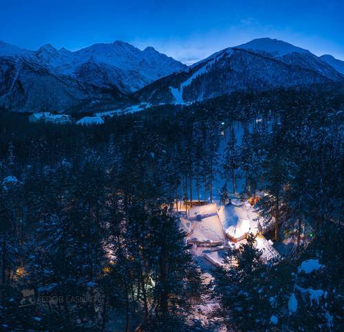 Вечерний Чегет