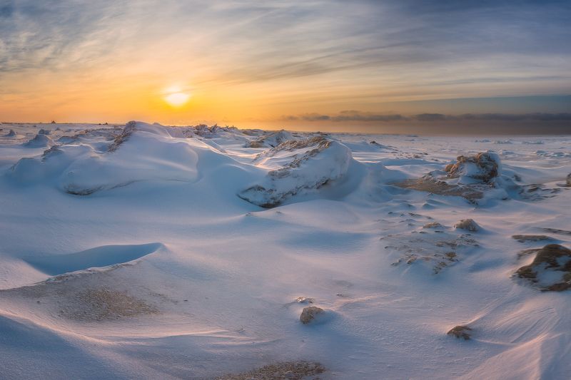 Зимний берег фото превью