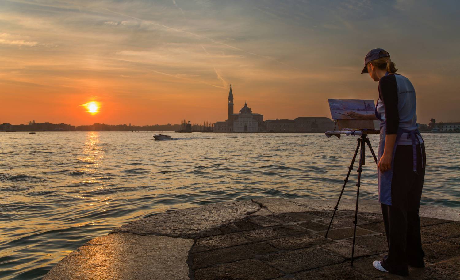 город, пейзаж, утро, италия, Мурзинов Виктор