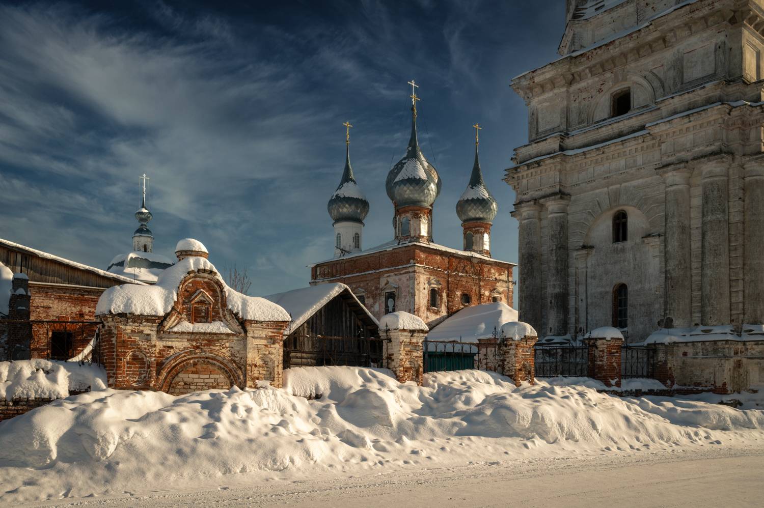 россия, село, деревня, васильевское, зима, храм, церковь, православие, ивановская область, Томислав Ракичевич