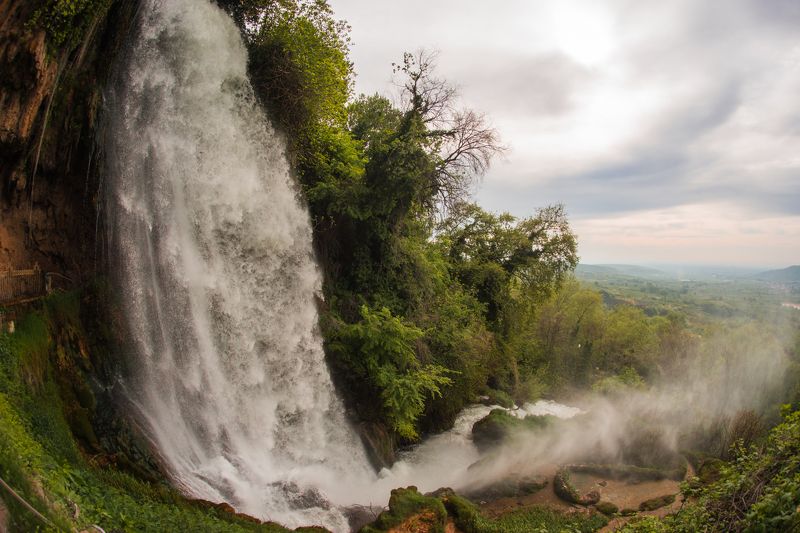 Водопад в Эдессе, Греция фото превью