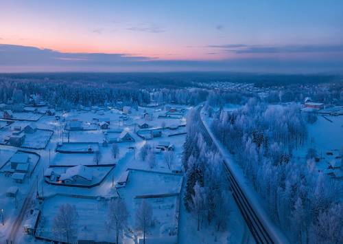 Морозная заря