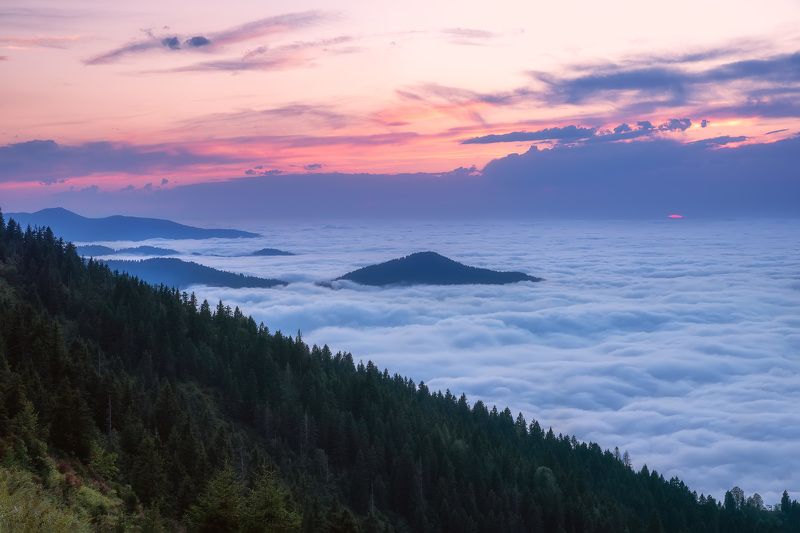 Закат фото превью