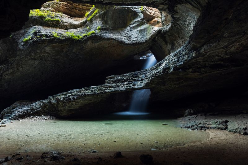 дагестан,водопад, горы, пейзаж, вода, терассы, Салтинский водопад фото превью
