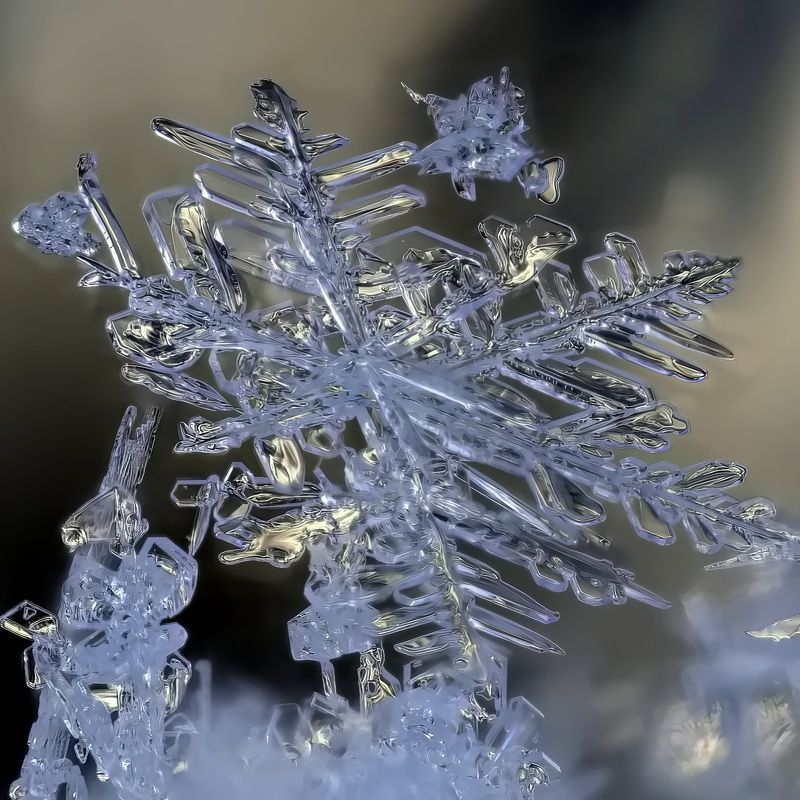 Пластика снежинки фото превью