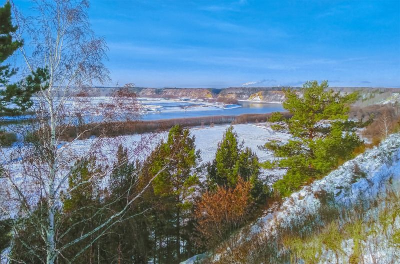 р.Иртыш на повороте. фото превью