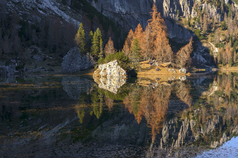 italy, dolomiti, lake, mountains, mirror,  Lake фото превью