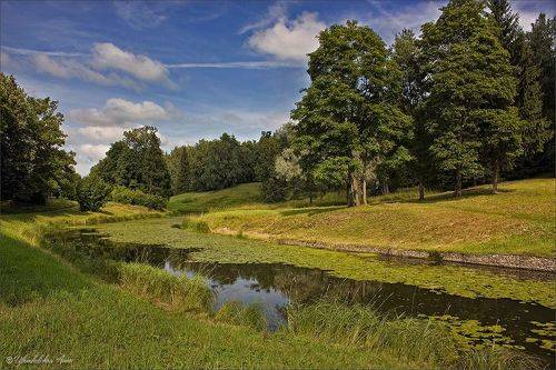 Летним днем в Павловске