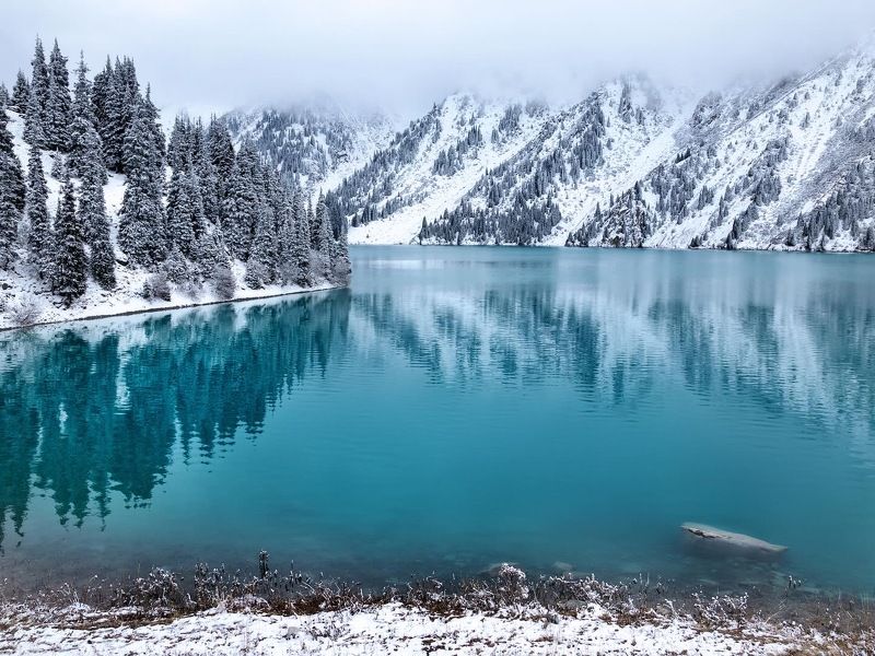 Пейзаж  Озеро Бао фото превью