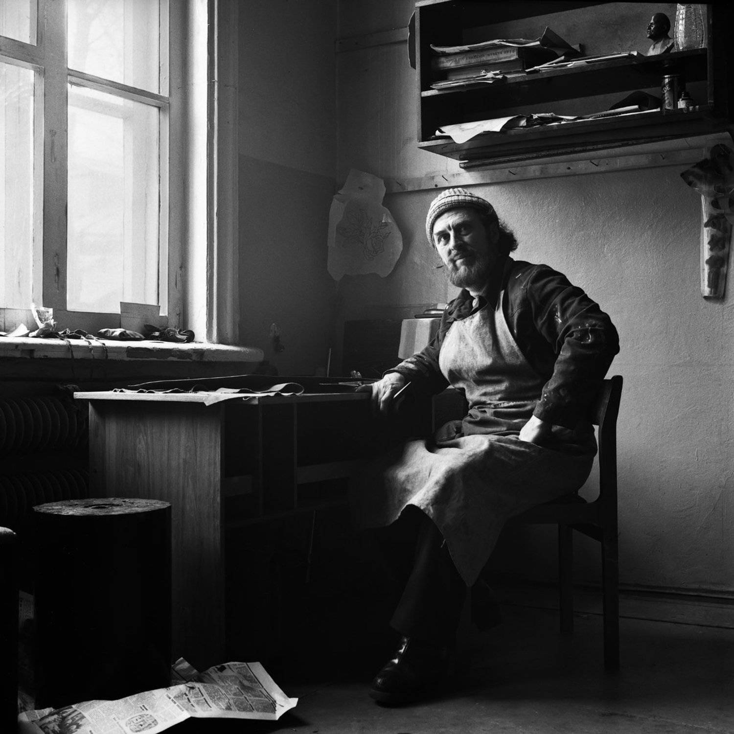 Мастер., Портрет., Ч/б., Александр Резников