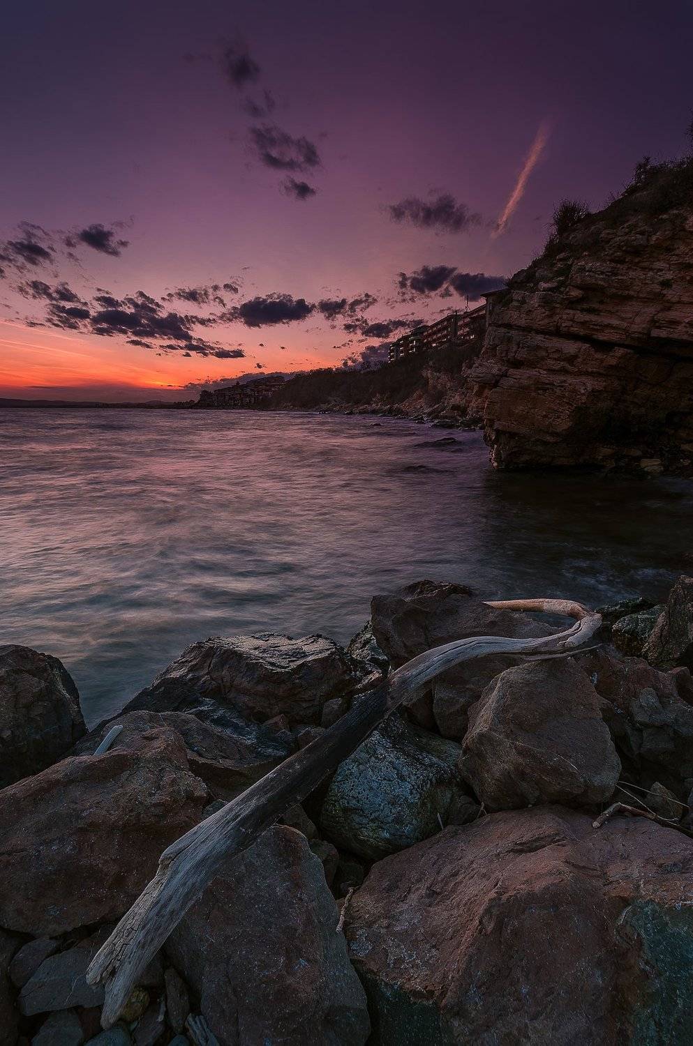 Bulgaria, Clouds, Elenite, Fineart, Golden hour, Landscape, Rocks, Sea, Seascape, Sky, Sun, Sunset, Water, Иван Димов