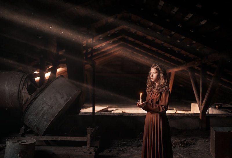 girl, light, magic *** фото превью