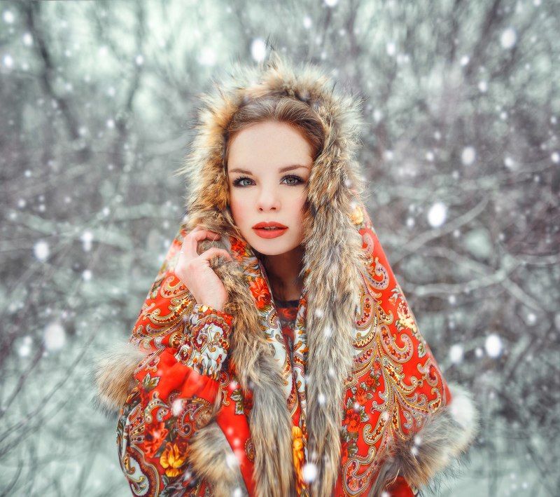 #winter, , #snow, , #russia, , #moscow, , #portrait Liza фото превью