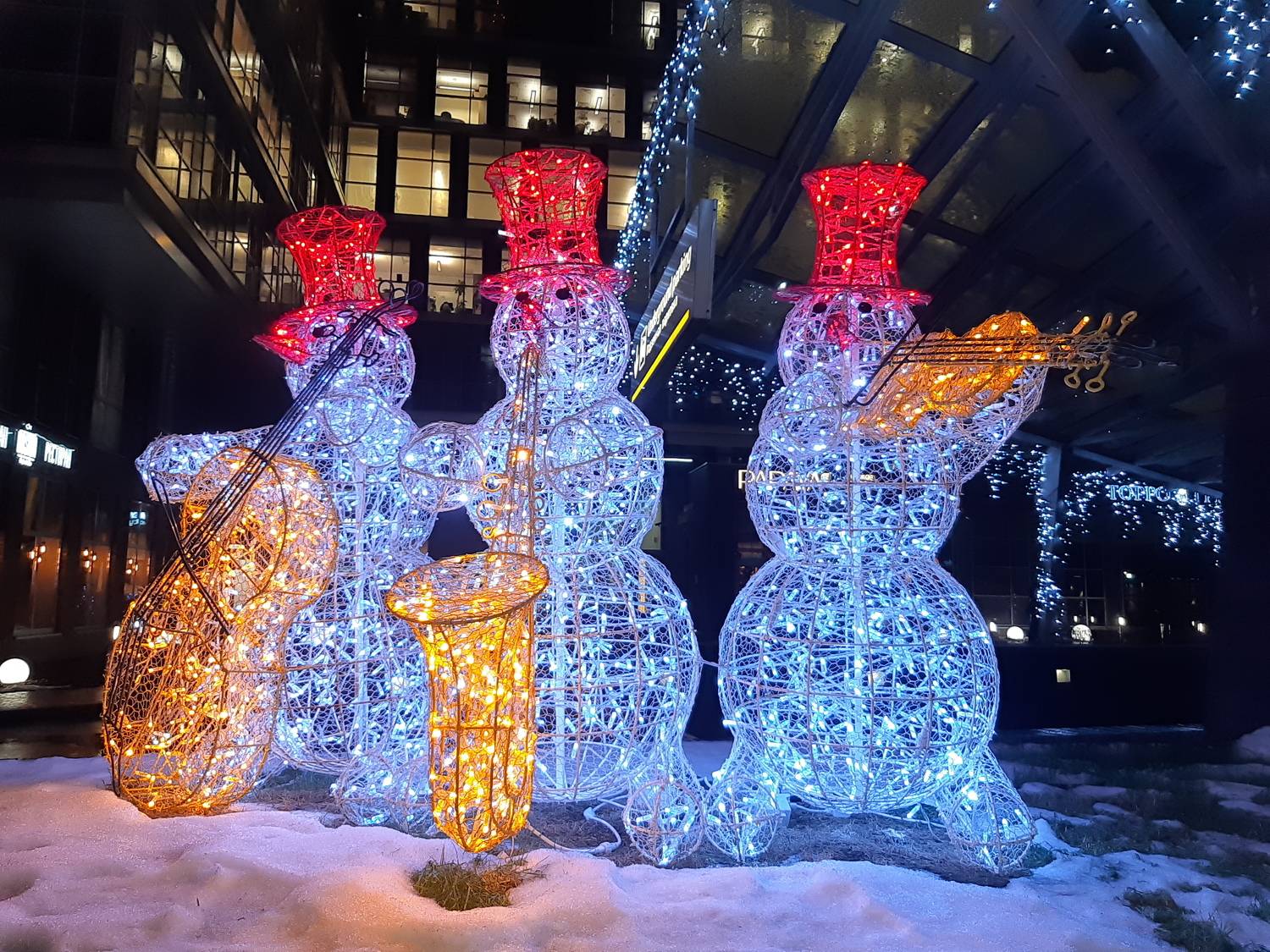 снеговики, новый год, Maria V. Gorskaya