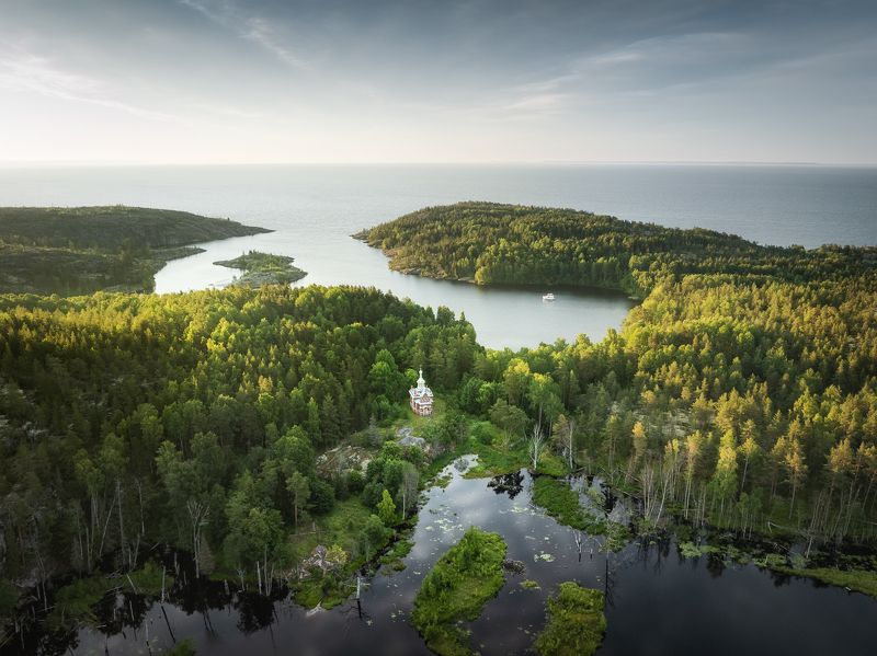 ладога, ладожскоеозеро, рускеала, сортавала, валаам, карелия Сергиевский скит Валаамского монастыря фото превью