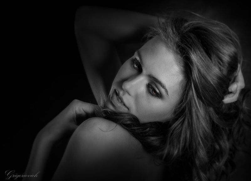 девушка. портрет. красота. глаза. Ольга фото превью