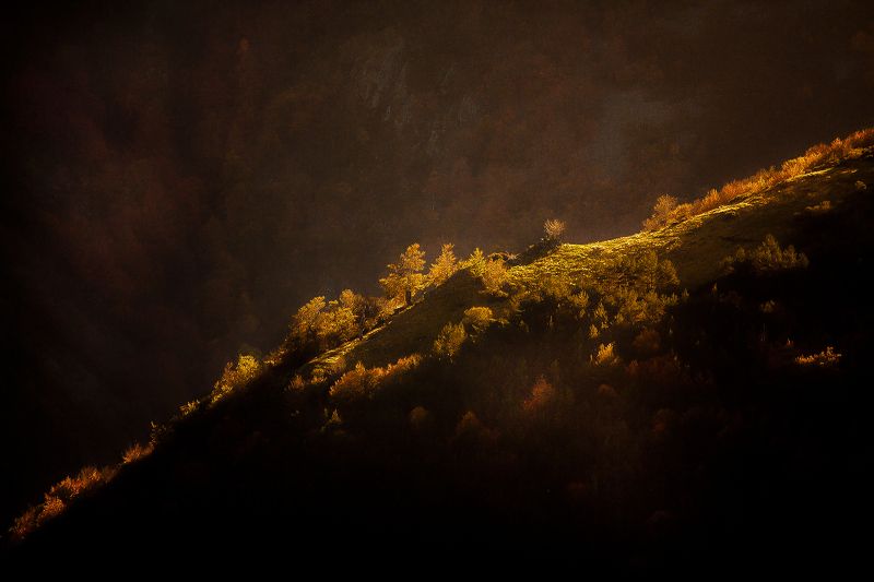 Amanecer en la Sierra de la Demanda. фото превью